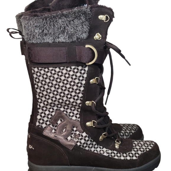 DC Shoes Dacha boots Thinsulate warm winter boots very little wear. - Picture 1 of 10
